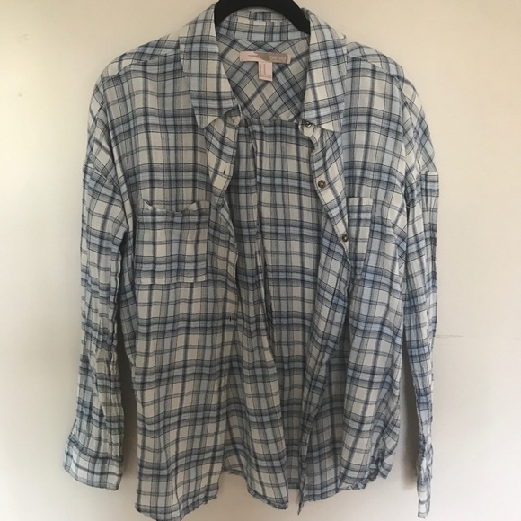 Blue and White Flannel - Picture 1 of 2